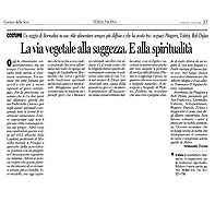 Armando Torno – Articolo sul Corriere della Sera – 2 Luglio 2000