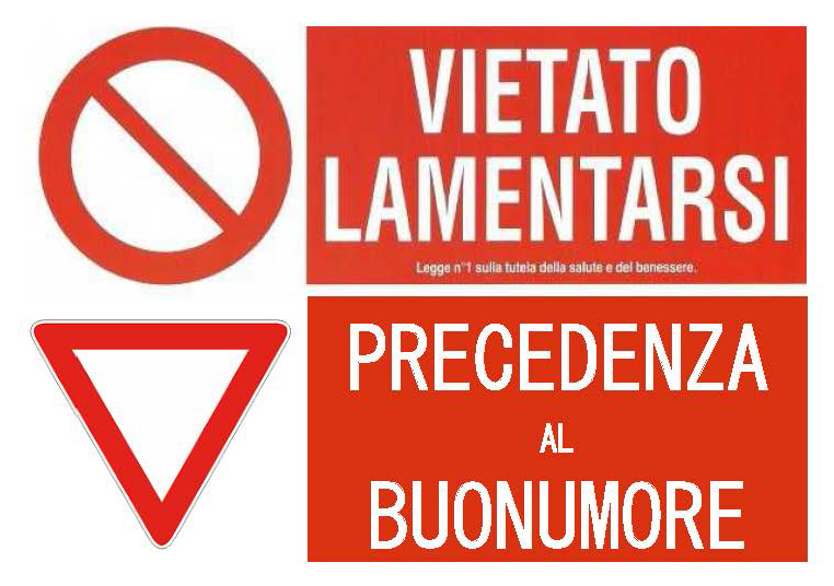 Conferenza: VIETATO LAMENTARSI. 23 Novembre. Torino