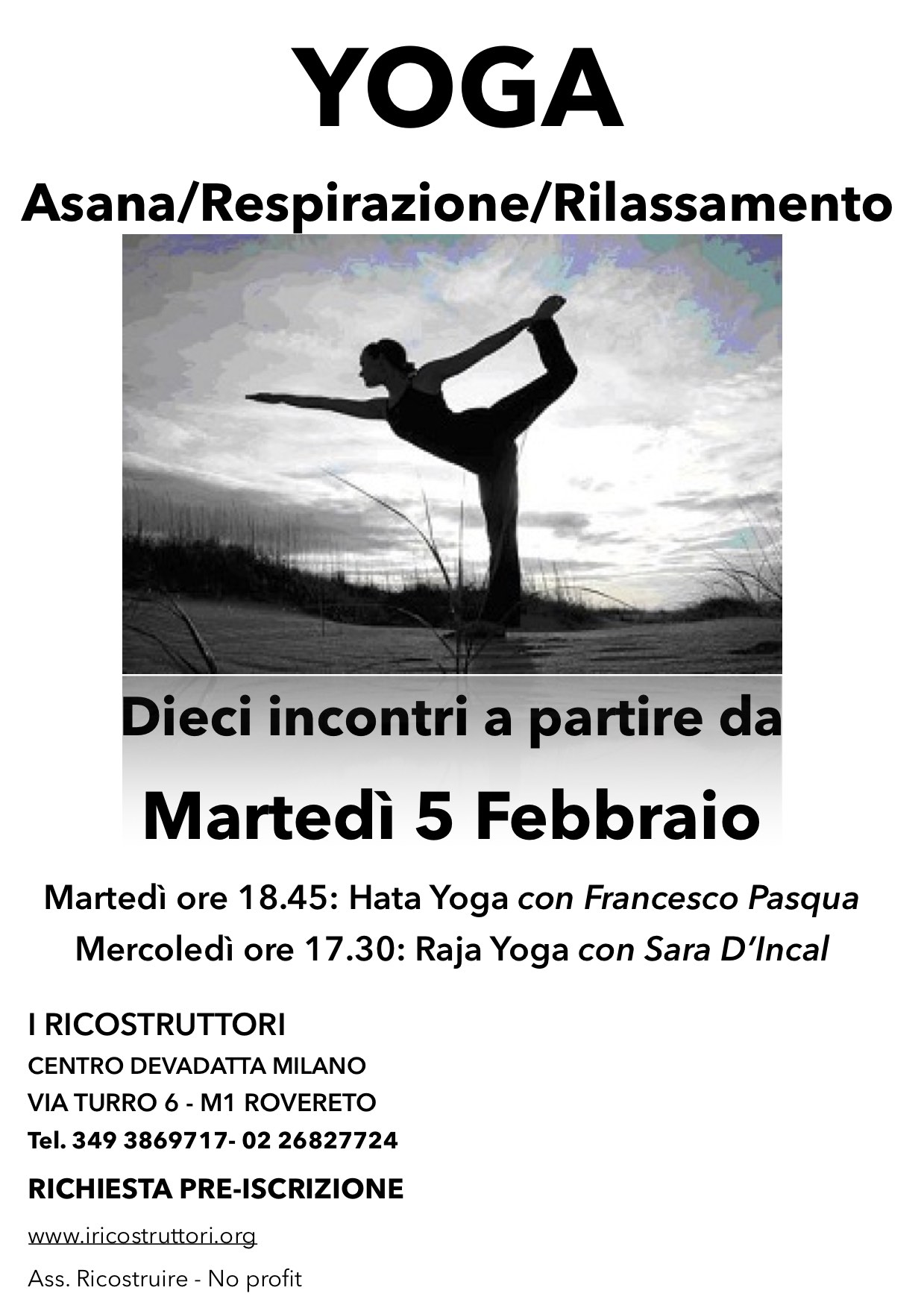 Corso di Yoga