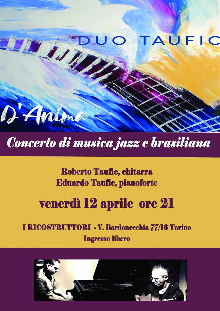 Duo Taufic Musica Jazz E Brasiliana I Ricostruttori Nella Preghiera