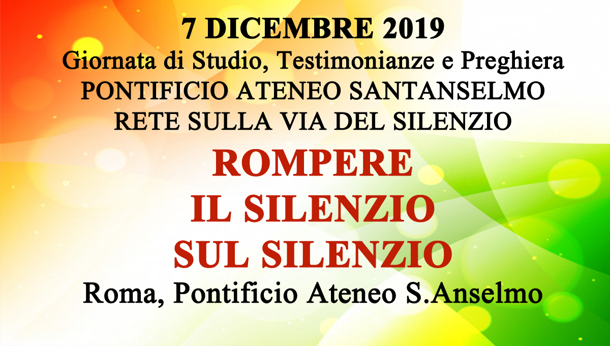 Convegno: Rompere il silenzio sul silenzio