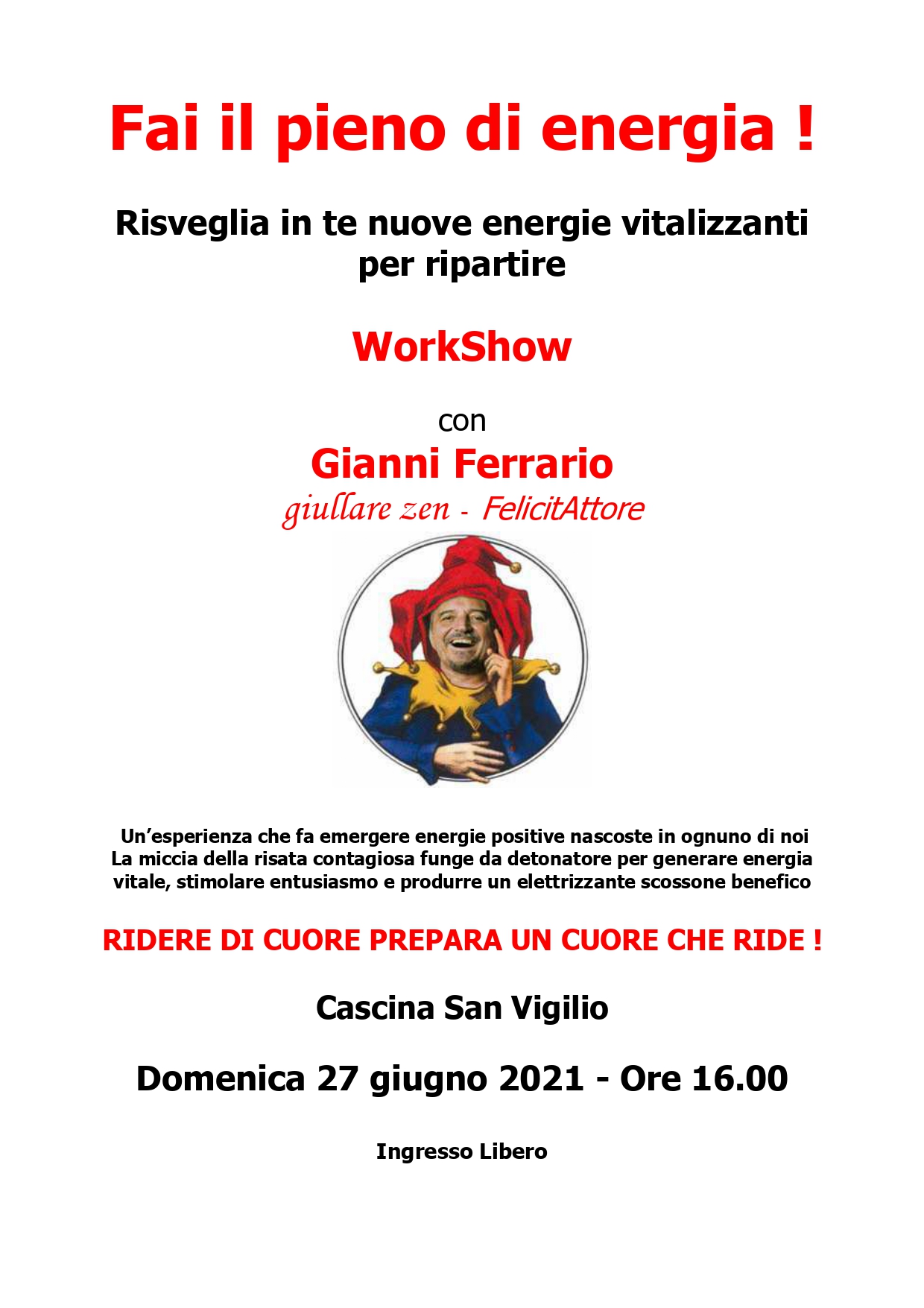 WORKSHOP GIANNI FERRARIO