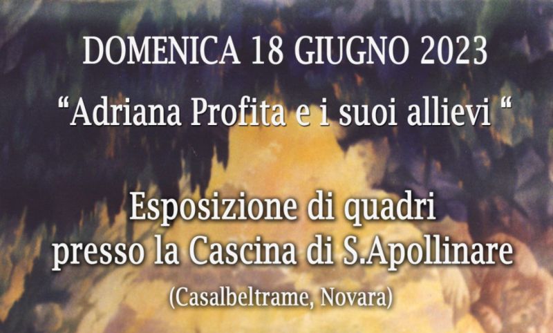 Mostra di Adriana Profita, 18 Giugno – S.Apollinare (NO)