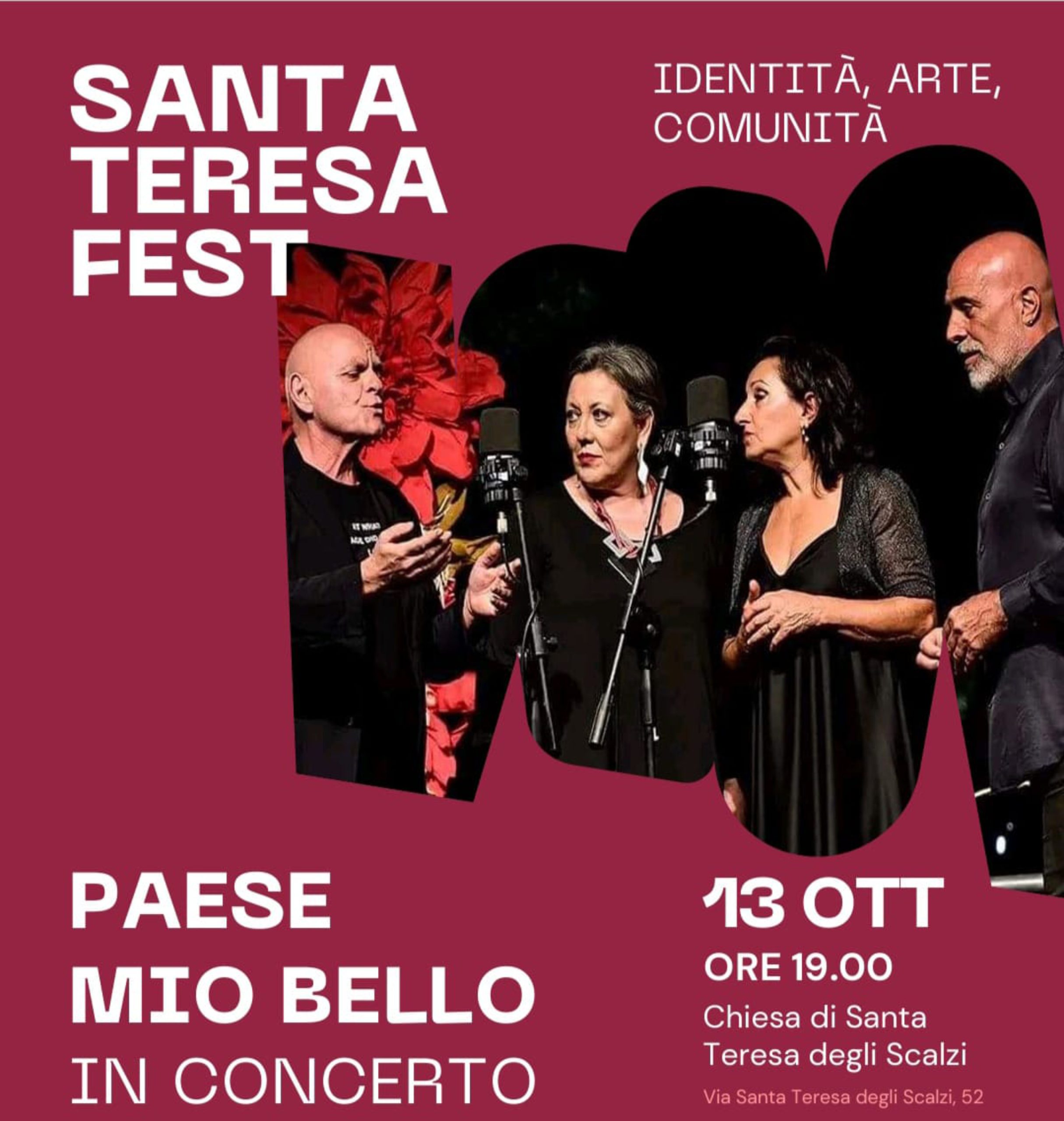 SANTA TERESA FEST-13 Ottobre, Napoli